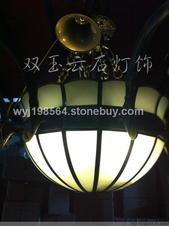 云石吊灯