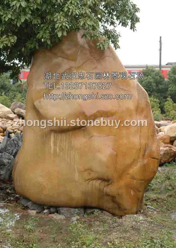 湖北武汉做假山_武汉假山石卖上吸水石·黄腊石