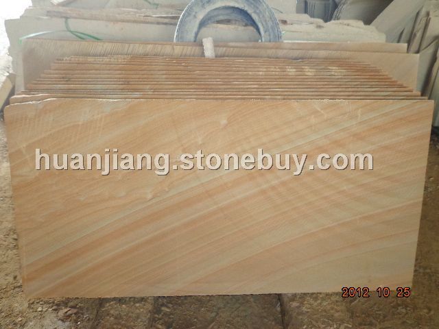 精品黄木纹砂岩