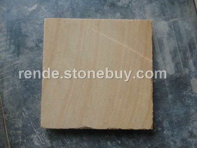 白底黄木纹砂岩