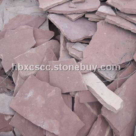 高粱红乱型文化石