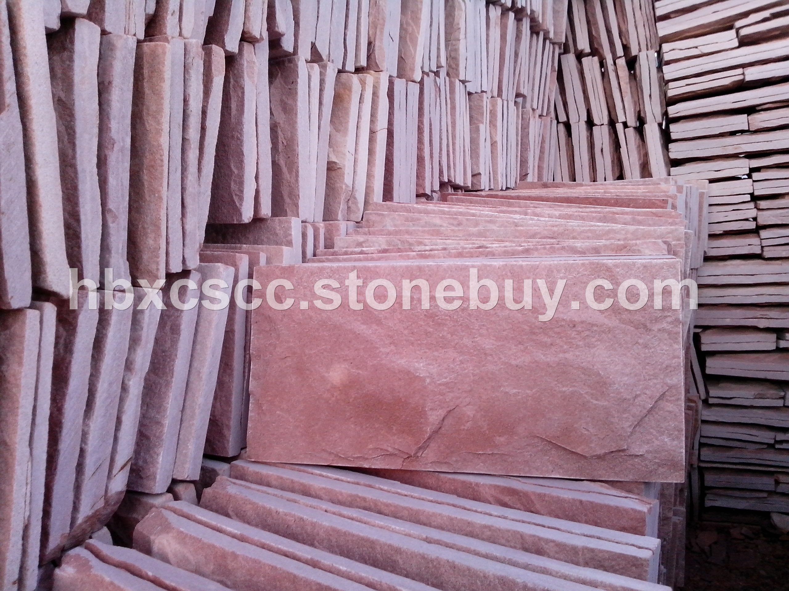 高粱红蘑菇文化石150x300