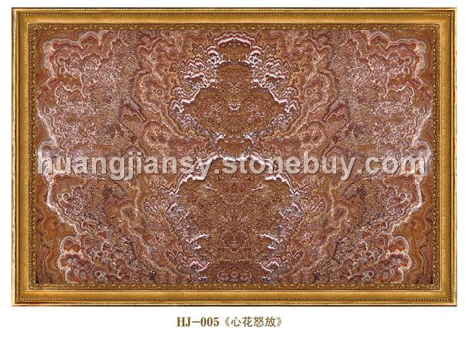 玉石画-心花怒放