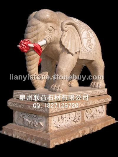 崇武雕刻 石雕大象