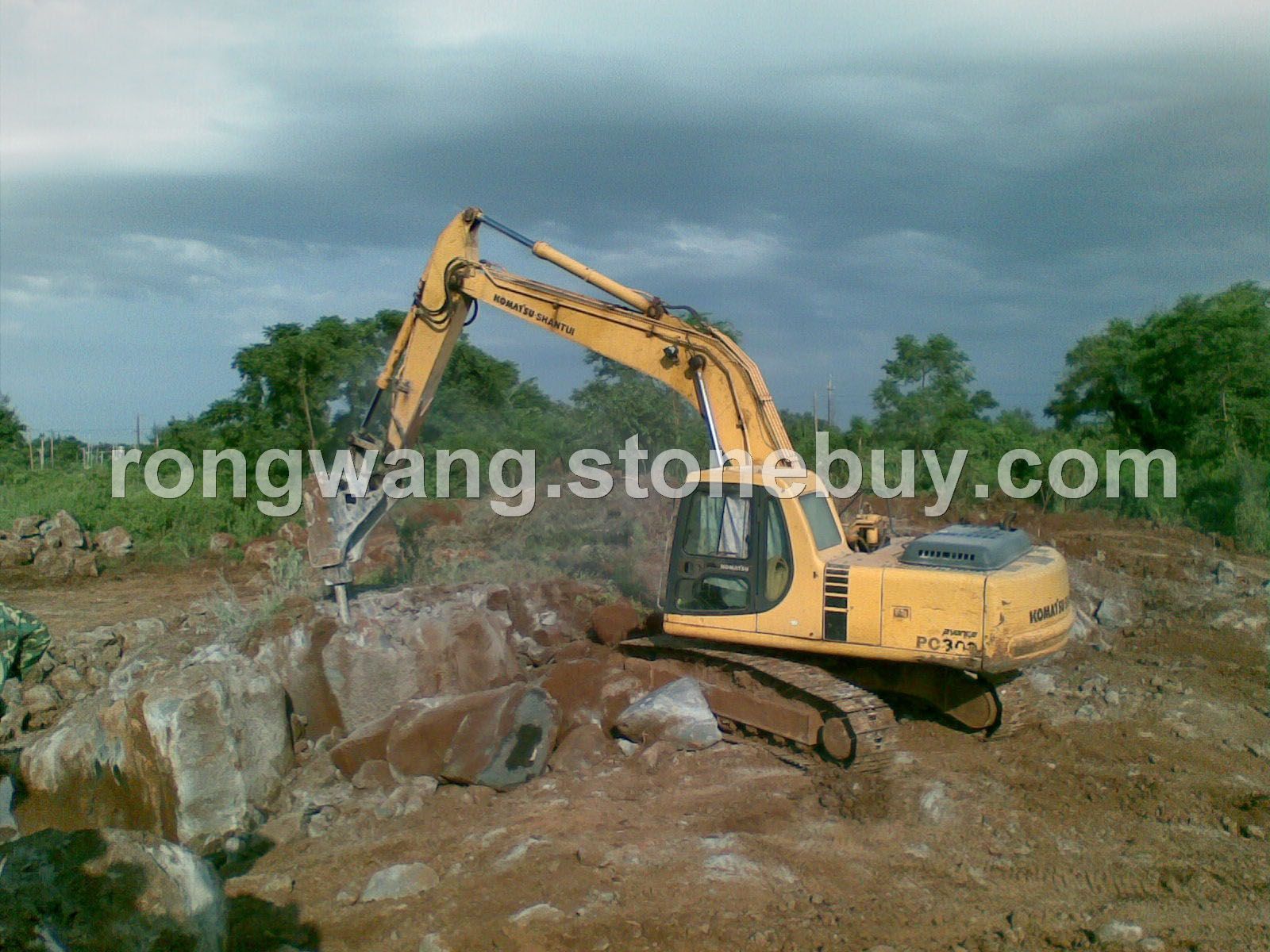 海南蜂窝石开采