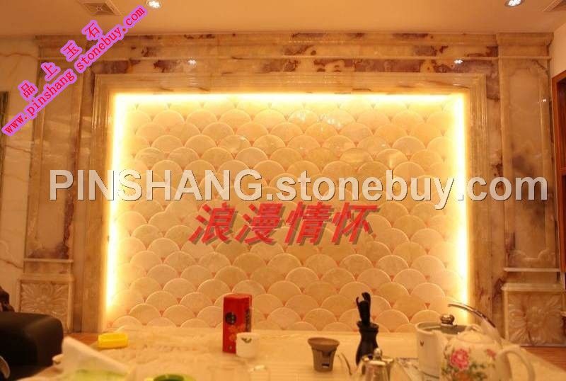 玉石背景墙
