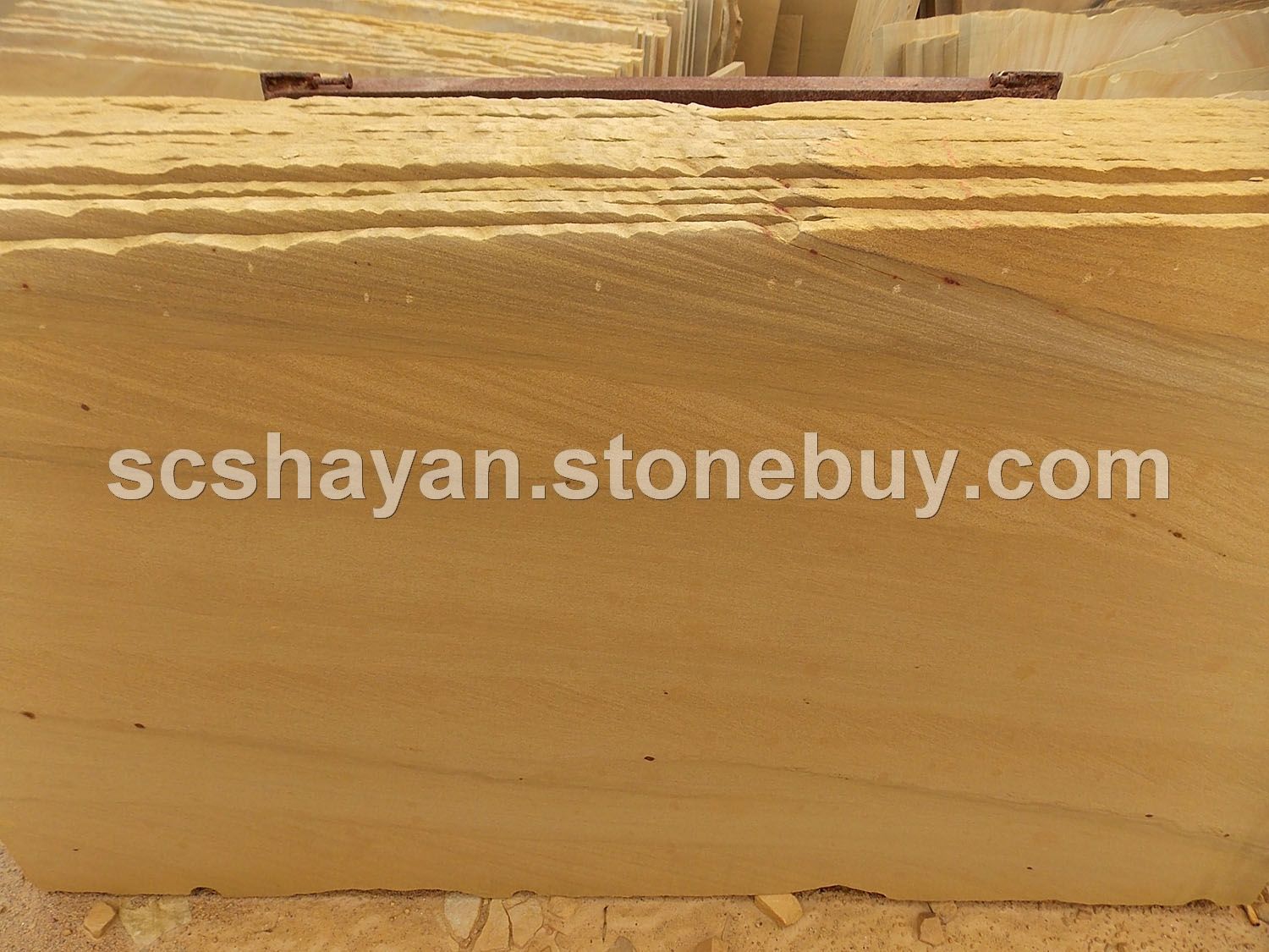 黄木纹砂岩-四川砂岩