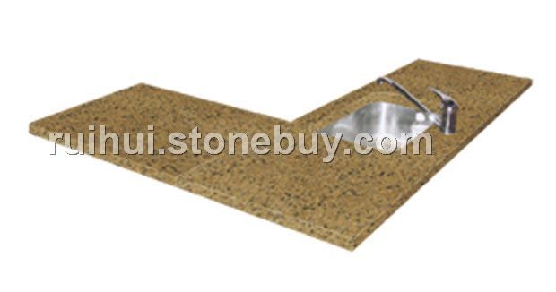 钻石金麻台面板