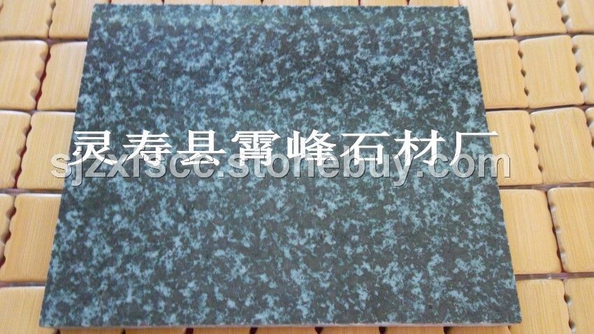 深綠麻花崗巖石材、萬年青石材石料、森林綠花崗巖