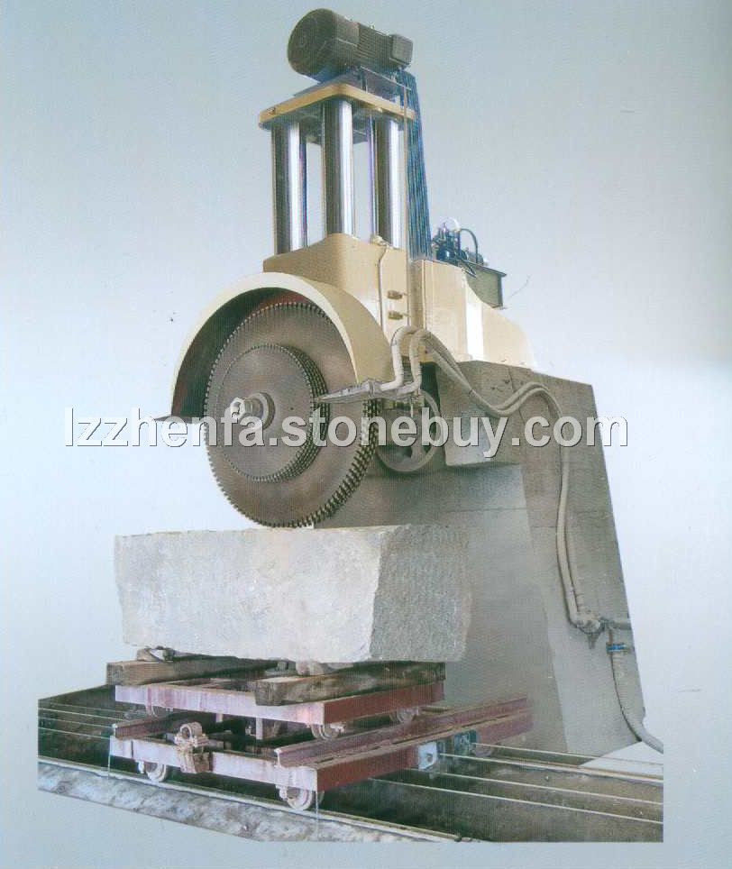 单臂柱式切石机