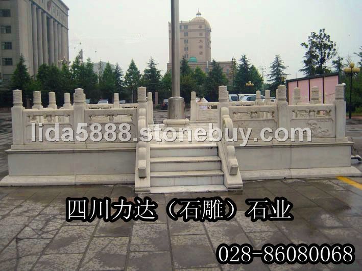 定制加工石雕升旗台首选力达石业