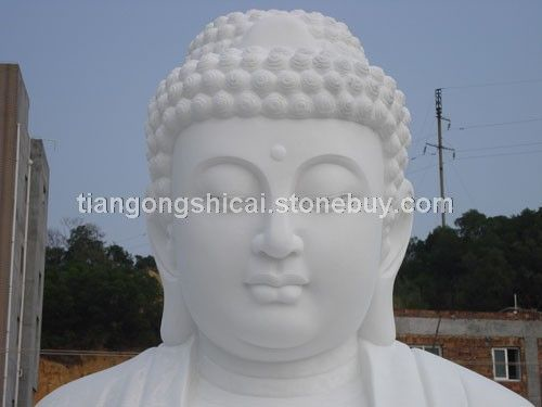 汉白玉佛像