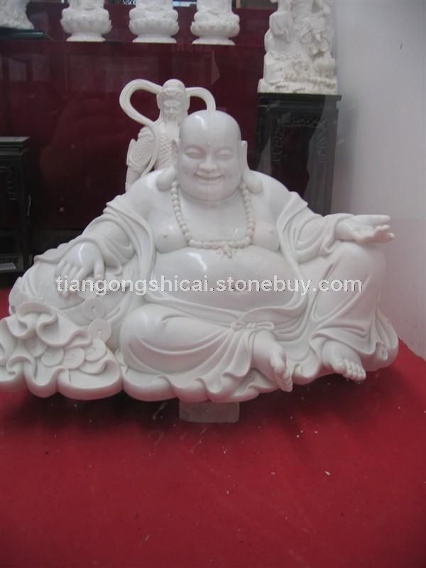 漢白玉彌勒佛