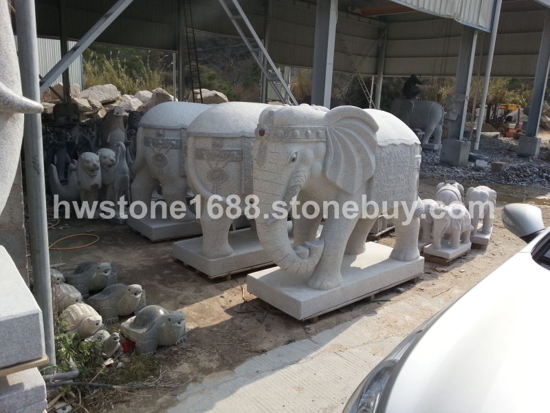 石雕加工厂加工各种石材雕刻工艺品