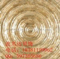 雕刻板系列拼花贝壳马赛克背景墙