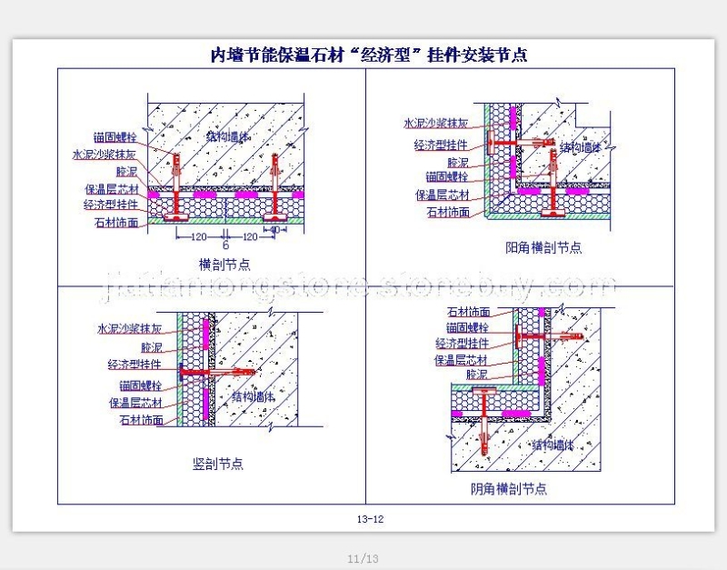 经济型安装节点图