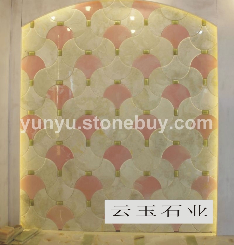 玉石背景大地风情
