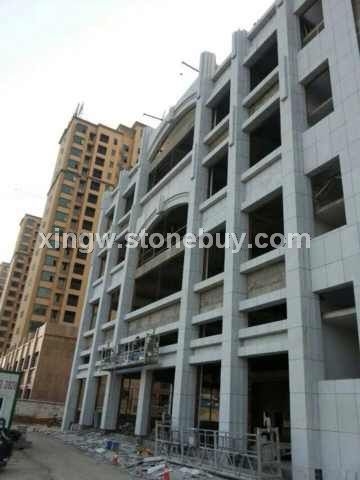 石家庄国际机场外墙干挂工地