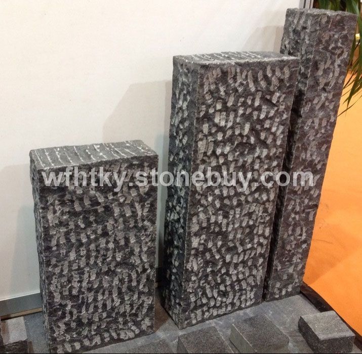 青州黑自然面条石