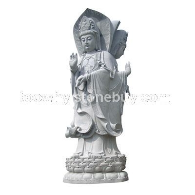大型观音石雕，佛像雕刻