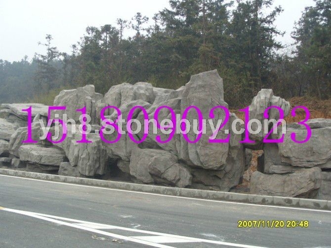 北京上海天津重庆水泥塑石假山施工制作施工队伍 塑石假山 假山塑石