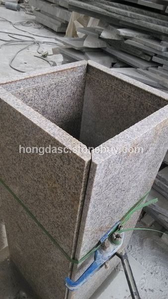 黄锈石灯箱