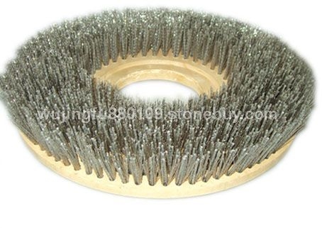 17寸广场清洗刷、洗地刷、仿古刷、清洗刷