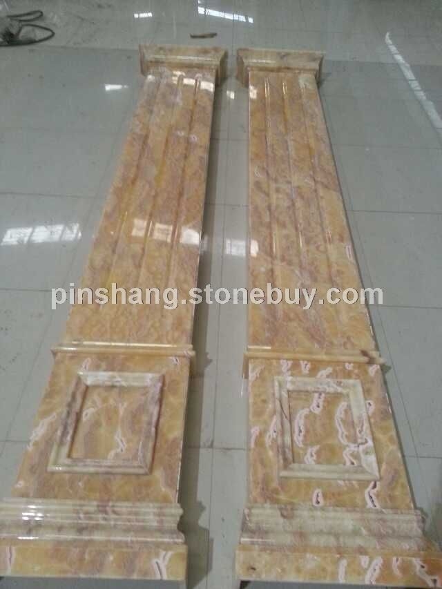 玉石方柱