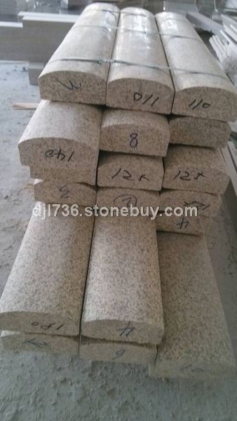 虾红锈石栏杆