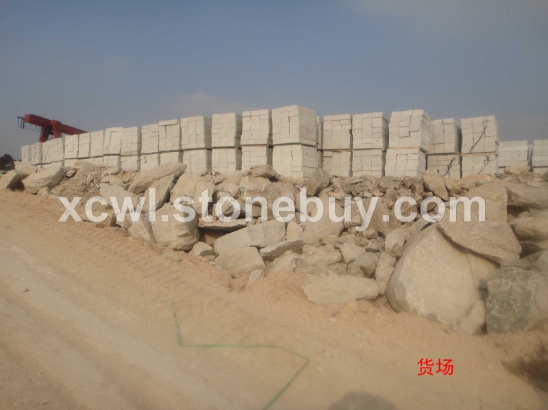 芝麻白荒料、路边石、石材制品、各种异形石材, 门牌石、雕刻