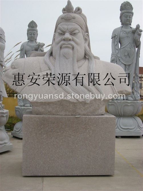 关公雕塑 古人雕塑 半身像雕塑 人物雕塑