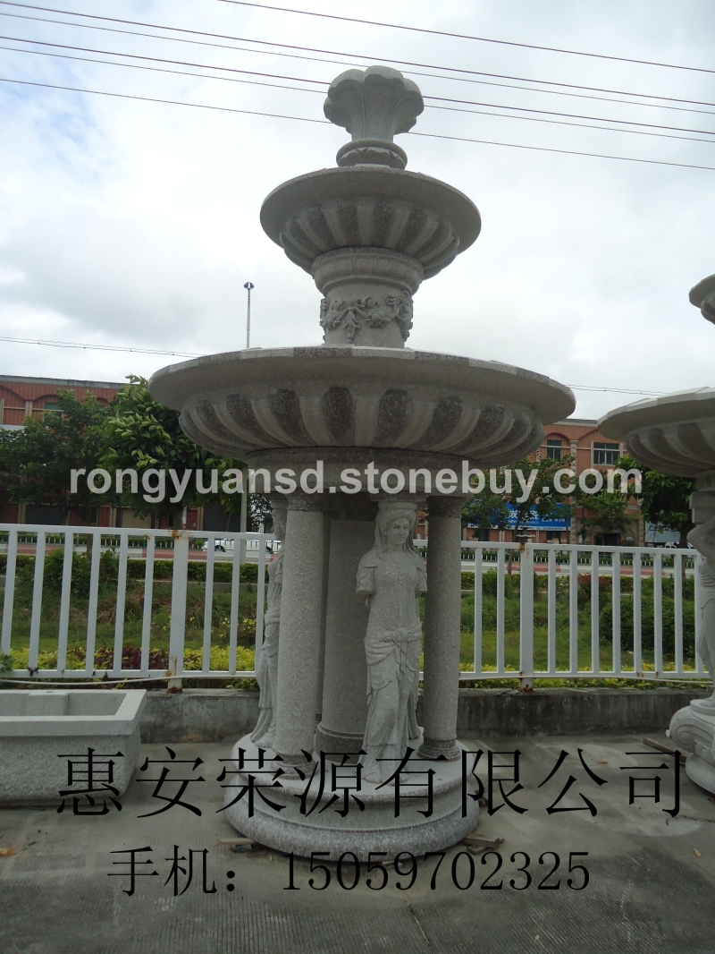 歐式噴泉/天使噴水池/花崗巖噴水池066