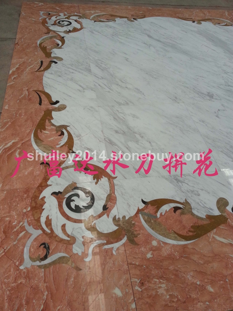 水刀拼花 大理石拼花 石材拼花