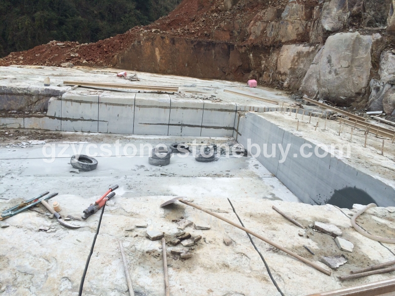 贵州木纹绿荒料