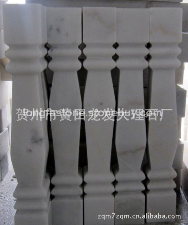 供应广西白大理石栏杆—四方异形柱(图)