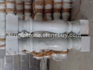 批发大理石栏杆  汉白玉栏杆  方头12X12X70汉白玉栏杆