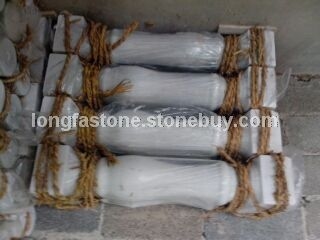 批发大理石栏杆  汉白玉栏杆  方头12X12X70汉白玉栏杆