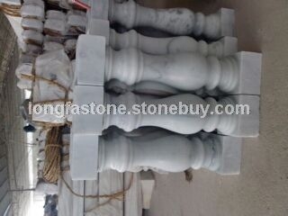 工厂现货批发  广西黑天然大理石栏杆  12X12X60