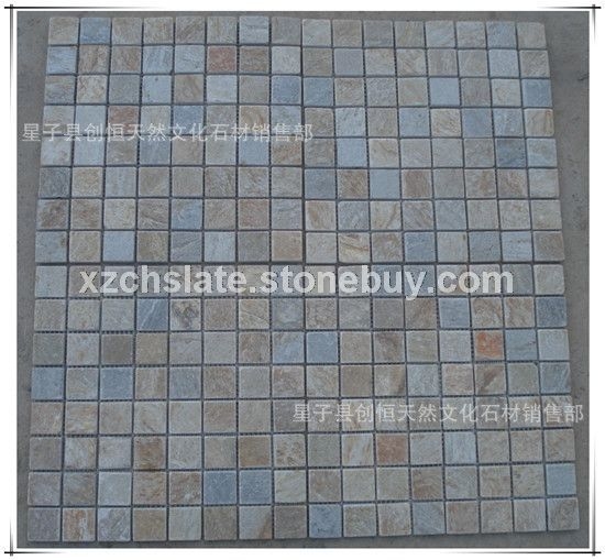 批发供应600*600mm板岩马赛克腰线，文化石，异形石，拼接马赛克