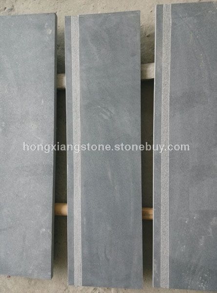 鸿祥亚光楼梯板 芝麻灰花岗岩 芝麻黑石材 灰色石材 福建灰麻花岗岩 1