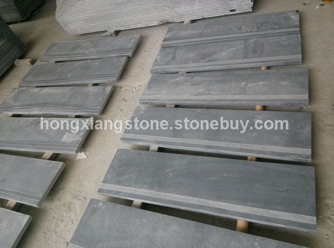鸿祥亚光楼梯板 芝麻灰花岗岩 芝麻黑石材 灰色石材 福建灰麻花岗岩