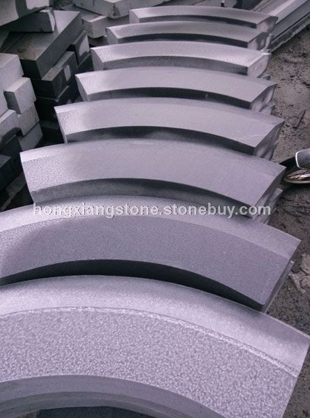 鸿祥圆形水池 G654 G655 G641 黄锈石 1