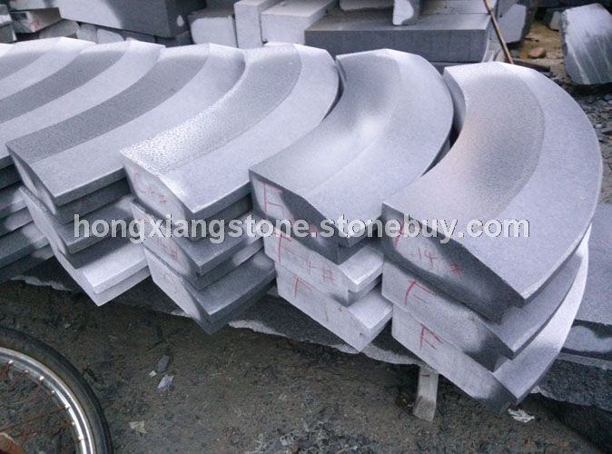 鸿祥圆形水池 G654 G655 G641 黄锈石