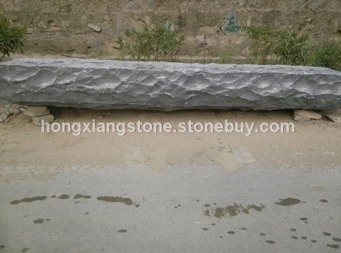 鸿祥自然面大立柱 G654 G655 G641 黄锈石 1