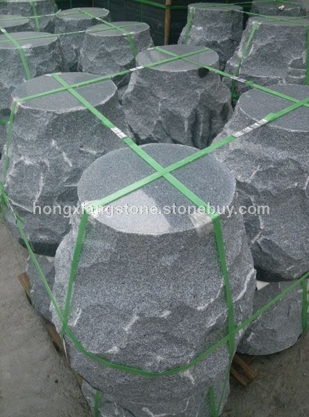 鸿祥自然石椅 G654 G655 G641 黄锈石