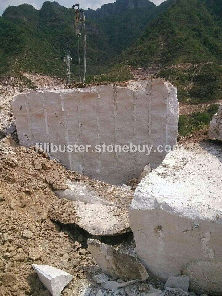 山西白砂岩荒料