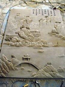 砂岩浮雕