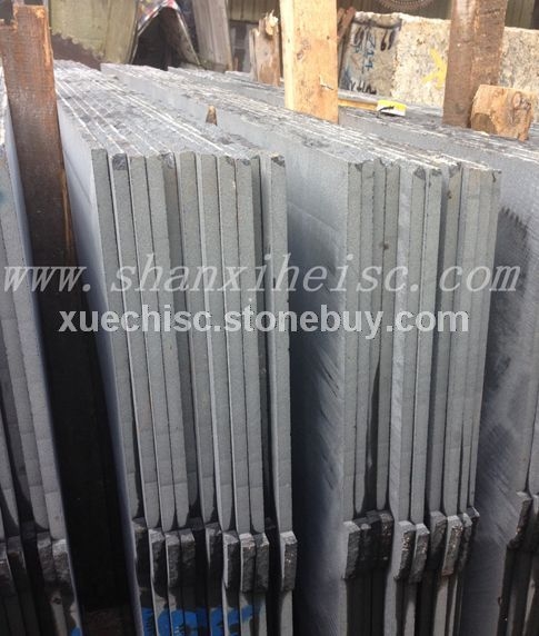 纯黑花岗岩板材