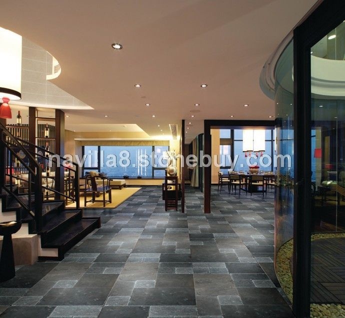 厂家定制中式古典地面装修材料-青石