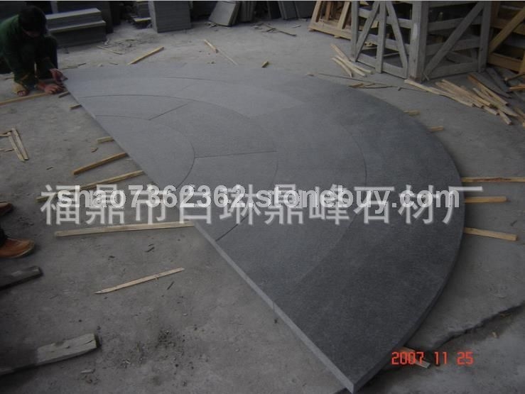 福鼎黑G684  珍珠黑半圆异形加工